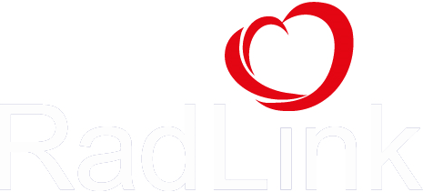 Radlink white logo